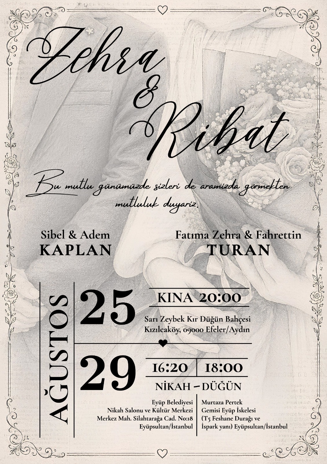 Düğün Davetiyesi